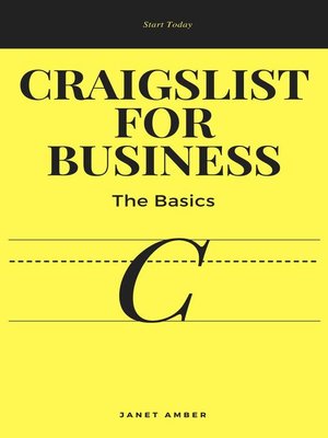 cover image of Craigslist for Business